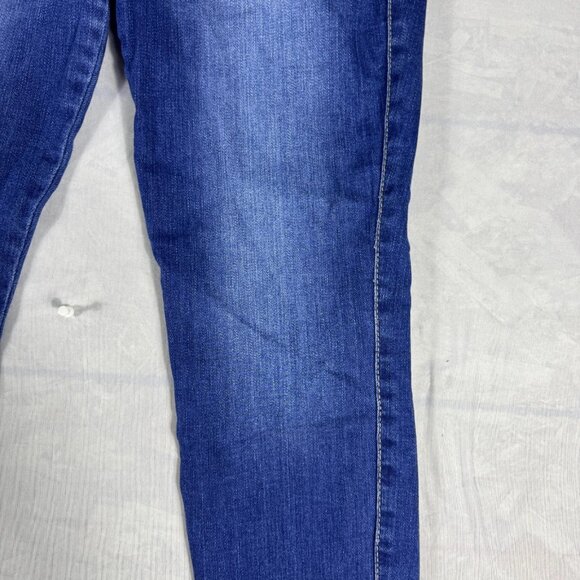 Guess Women's Sexy Curve Skinny Jeans Blue Denim Stretch Mid-Rise Logo 30 RG - Picture 7 of 16